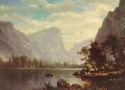 Albert Bierstadt Mirror Lake, Yosemite Valley Sweden oil painting artist